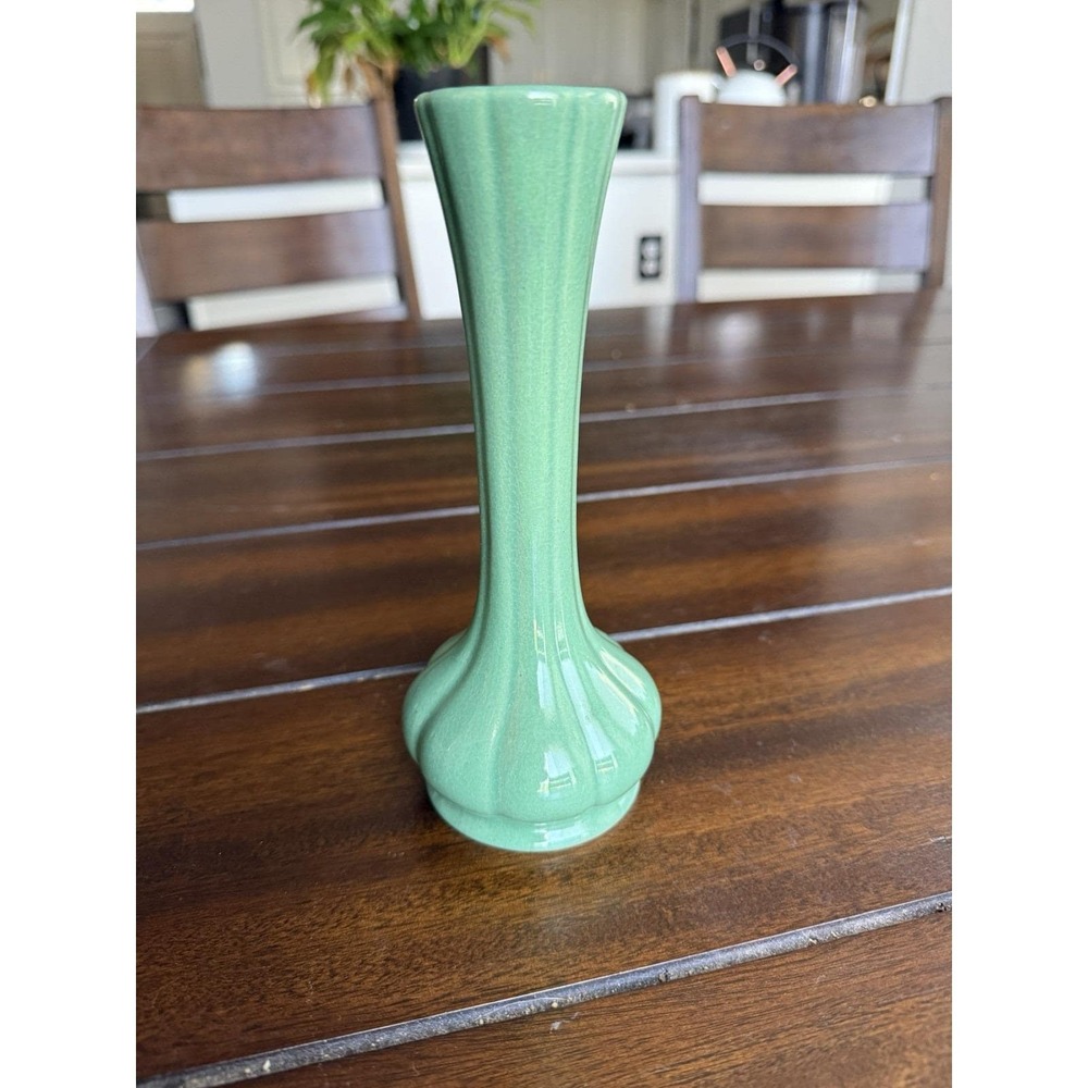Vintage 1930s Pfaltzgraff Art Deco Bud Vase #305 York P Made In USA